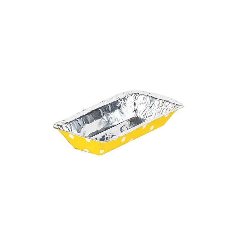 DELISH KITCHEN CX-32 Pearl Metal Aluminum Foil Financier Mold, Pack