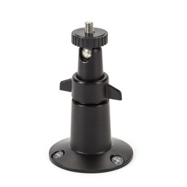 Adjustable Indoor/Outdoor Security Metal Wall Mount Compatible with Arlo Pro/Pro 2/Pro 3/Pro 4/Ultra/Ultra 2 & Others - Ring Stick Up Cam Battery, eufyCam E/2C, Wyze Cam Outdoor/Pan (1 Pack, Black)