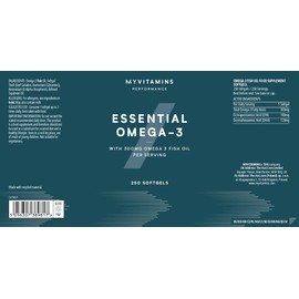 Myvitamins Essential Omega 3 (250 Tabletten)