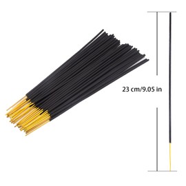 XXJXING Citronella Incense Sticks Set: Suitable for: Camping, Outdoor Grill, etc. 120 Sticks, 1 x Incense Holder (Citronella)