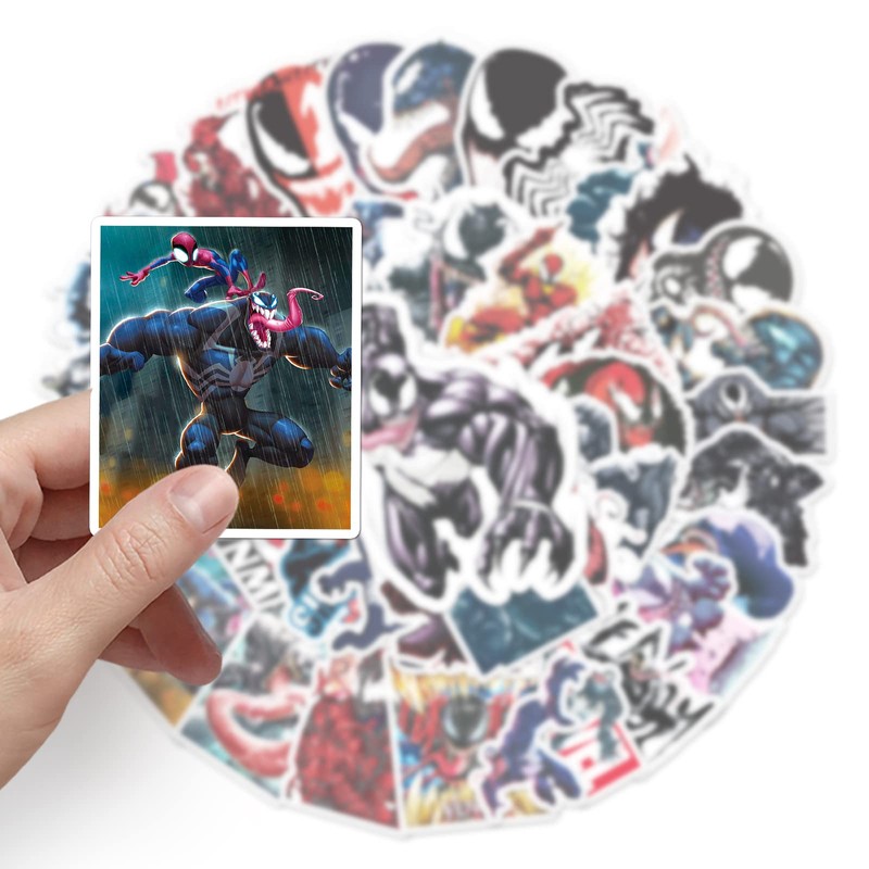 Venom Stickers for Laptop (50 PCS),Gift for Children Teens Adults