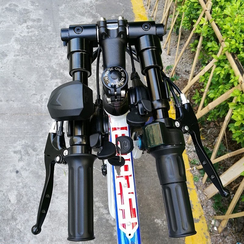 ThinkTop 660 mm Bike Folding Handlebars Aluminum Alloy Foldable Bike