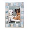 GIFTME 5 Baby Picture Frame 3.5x5 Mother of Pearl 3