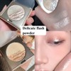 KARLOR 2-in-1 Highlighter Powder, Champagne & Diamond Highlighter Palette Make