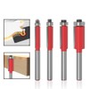 KOZTOL 4Pcs Flush Trim Router Bits, 1/4 Inch Shank Bearing