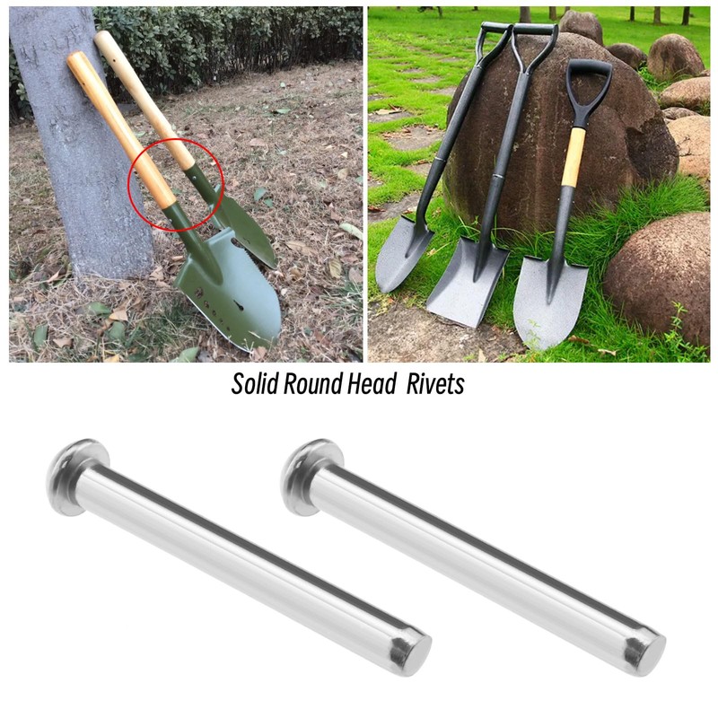 Create idea 10Pcs Shovel Rivets 304 Stainless Steel Countersunk Fasteners