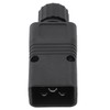 2pcs IEC320 C20 Power Socket Adapter Receptacle Connector Copper PVC