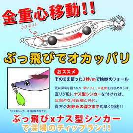 Lucky Craft Flying Kirari No. 3.2 Full Center of Gravity Mobile Forge (2843 GBR Wajima Aigo Stripe)