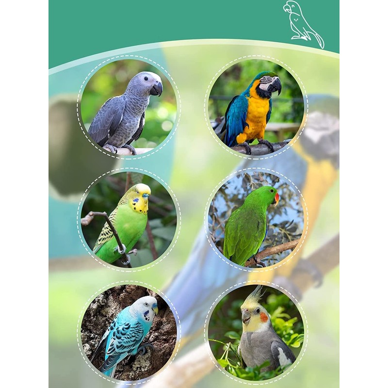 Voarge Nest Winter Warm Nest Cage for Birds, Winter Plush