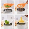 Skimmer Spoon with Handle - Large Straining Spoon - Plastic