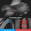 Hmfmdy Bicycle Saddle, Bicycle Saddle with Double Spring, Ergonomic Bicycle