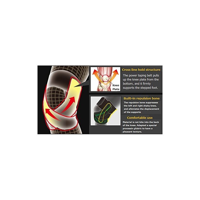 Vantelin Compression Supporter for Knees, Fixed Type, Normal/M Size (Knee