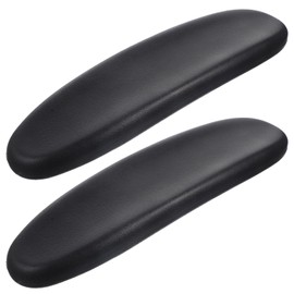 SEWACC 1 paio di cuscinetti per braccioli di ricambio per sedie da ufficio, universali, ergonomici per sedie da gioco e da scrivania, il colore della base e delle viti è casuale.