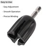 Luoyuanjia Guitar String Winder Head Tool Electric Drill Tuning Peg