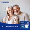 FAMPAL Vital Guard Adult Incontinence Underwear, Maximum Absorbency, Odor Control,