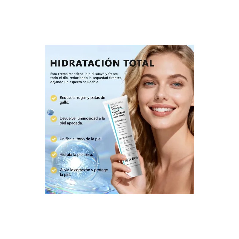 5pc Coreano Hidrata Weud Para Piel Joven, Radiante Y Firma