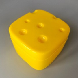 Cheese-shaped square cube multi box 2ea