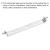 PATIKIL 155mm Ceiling Light Plate Kit, 1 Set Pendant Light