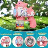 Babuloo Dolphins Bubble Gun for Kids, Portable Bubble Machine 10000+