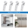 KIBBEH Sliding Closet Door Roller Kit – 4 Pack 20mm