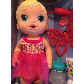 Baby Alive NIB New in Box  Hasbro 12" BABY ALIVE Face Paint Fairy Blonde Hair Blue Eyes