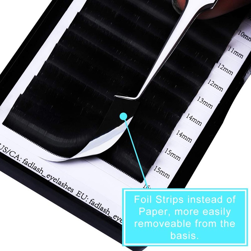 Fadlash Self-Fanning Eyelashes, Eyelash Extension, Volume Eyelashes for Volume Technique,