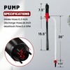 PUMPTOR Fuel Transfer Pump Battery Powered - Portable Pump With