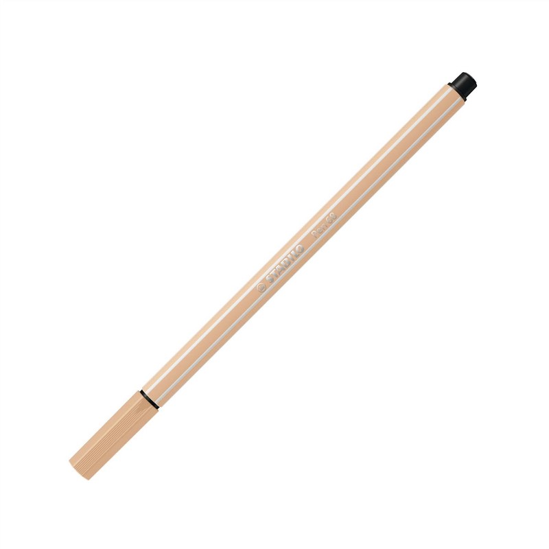 STABILO Pen 68 NatureColors Felt Tip Pen, 2 Packs of