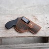 Genuine Leather IWB Gun Holster for Kimber K6S DA/SA Colt