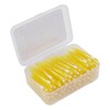 60Pcs Interdental Brush Practical Slim Braces Cleaner with PP Handle