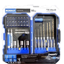 Kobalt Drill and Driver Set #350030 (50-Pieces) w/ TRURED 12 Pens