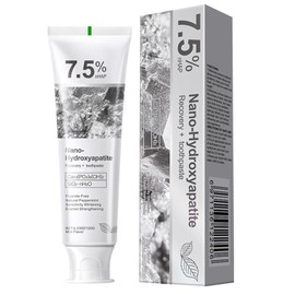 Rstigiker 7.5% Hydroxyapatite Toothpaste- Fluoride-Free Enamel Repair & Sensitive Teeth Relief, Whitening & Strengthening Formula, Natural Ingredients, for Daily Oral Care 4.23oz (120g)