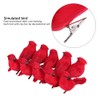 10Pcs Red Foam Handmade Artificial Simulated Bird Yard Lawn Garden
