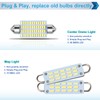 MoriNed Interior LED Map Dome Light Bulbs Kit Compatible with