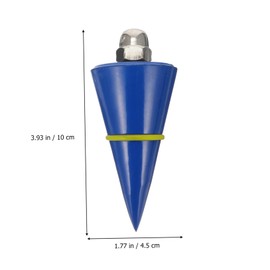 Mipcase 300G Plumb Bob Vertical Hammer Wire Hammer Precision Measuring Tool for Construction Sites Easy Positioning for Level Measurement and Vertical Detection