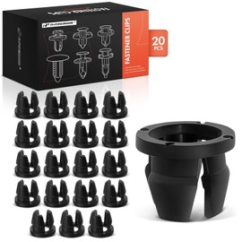A-Premium 20 PCS Grille & Side Marker Light Car Retainer Fastener Push Pin Clips Compatible with Nissan Sentra 2000-2003 Frontier Pathfinder Pathfinder Armada Maxima Titan Armada Xterra - for 10mm