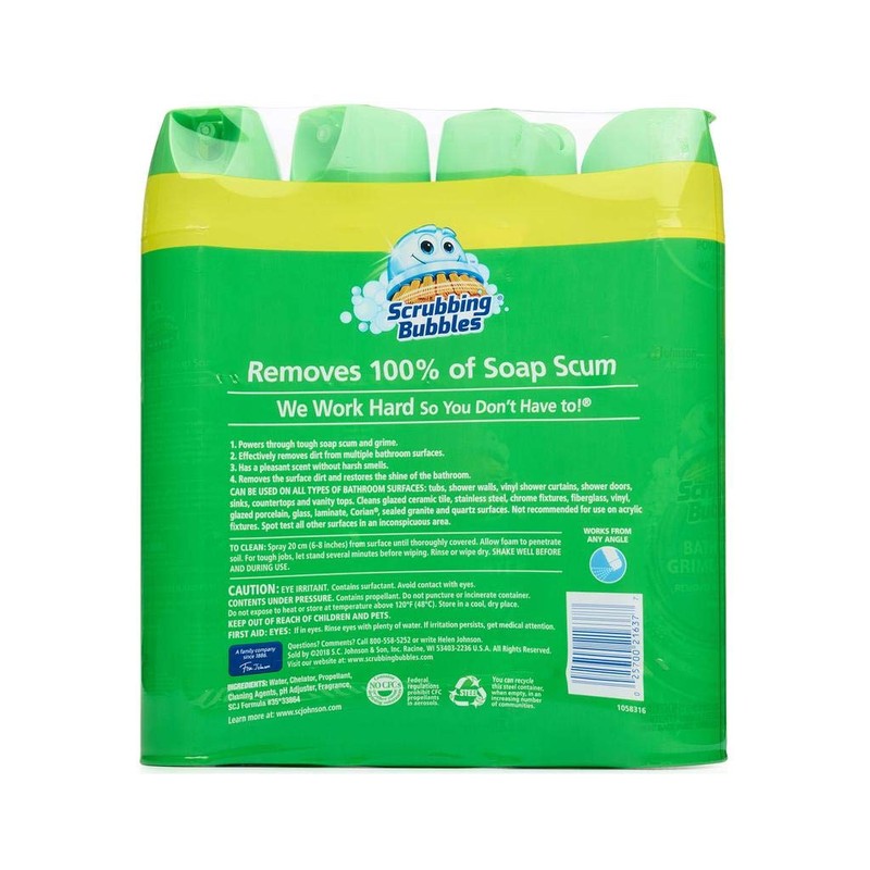 Scrubbing Bubbles 39572 Dow Bathroom Cleaner, 25 ounces (Pack of