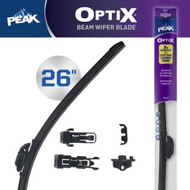 PEAK Optix Beam Wiper Blade, All-Weather Windshield Wiper Blade, Auto Replacement Part, 26", Pack of 1