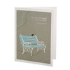Positively Green Sympathy Card - "They lived and laughed and