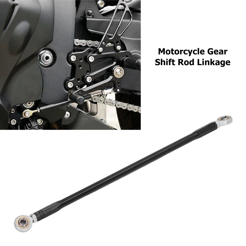 Motorcycle Gear Shift Lever Rod Linkage 280mm CNC Aluminum Alloy