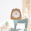 Lantelme Bimetal Room Thermometer with Wooden Frame, Temperature Display -10