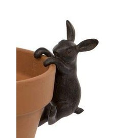 London Ornaments Hare Pot Hanger flower pot decoration