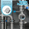 PATIKIL 2.5" Aluminum Cam and Groove Fitting 2 Part-B Dust