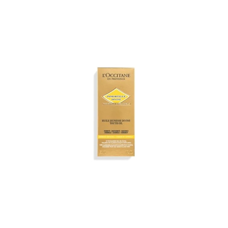 L'Occitane Immortelle Divine Youth Oil: Natural Retinol Alternative, 30 ml