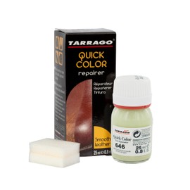 Tarrago Quick Color Dye Leather and Canvas Repair - 25 ml Leather Shoe Dye for Dyeing of Leather Footwear, Bags, Shoes, Jackets, Purses & More - Lint #646