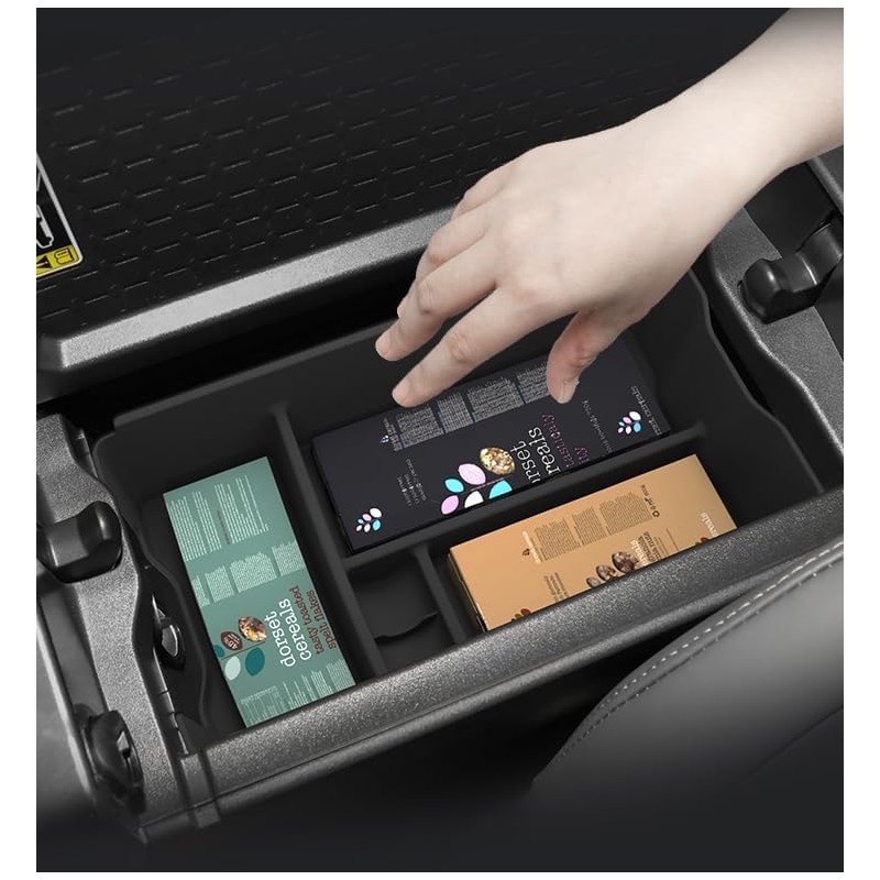 Center Console Organizer for Toyota RAV4 2026 LE/SE/XLE Premium/Woodland/XSE(Not for