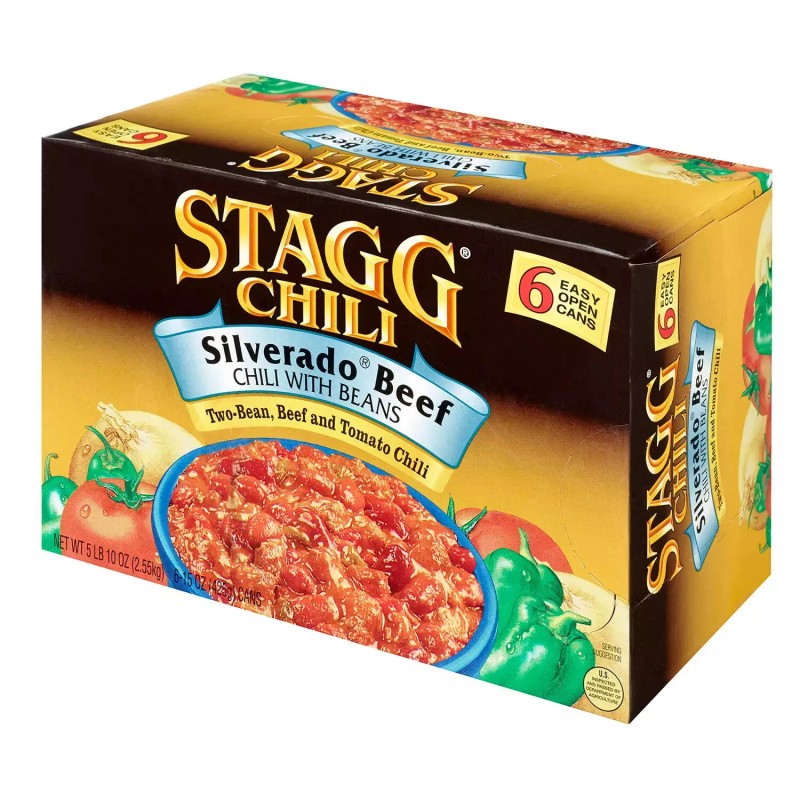 Stagg Silverado Beef Chili with Beans (15 oz., 6 pk.)