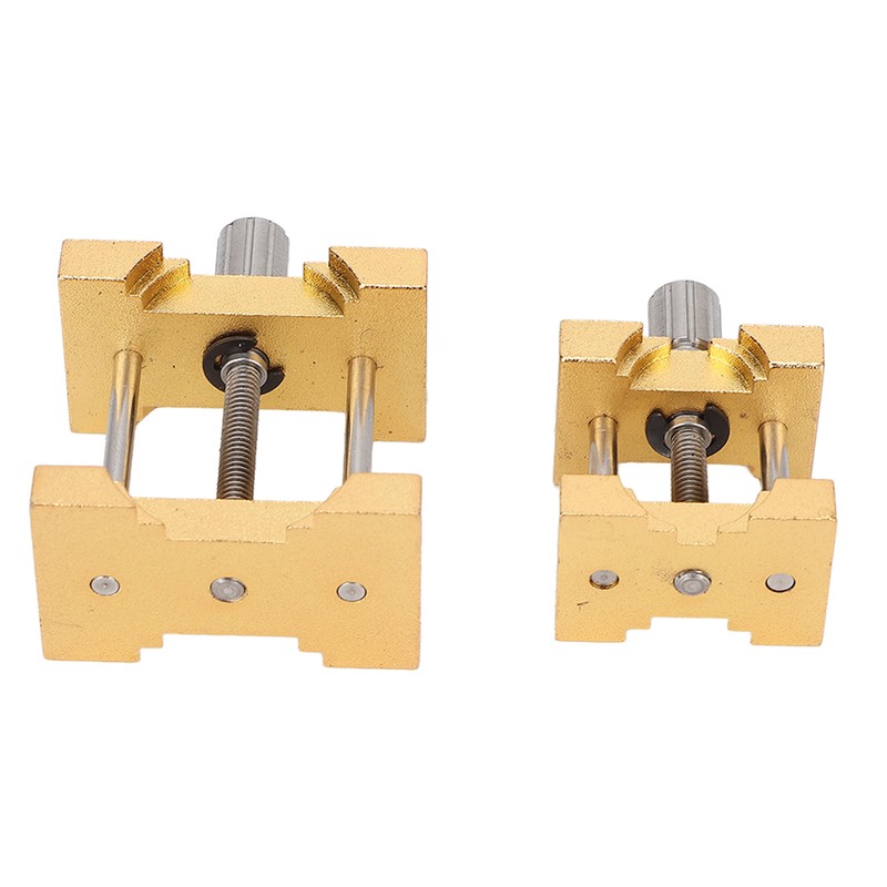 2pcs Movement Holder Aluminum Watch Repairing Movement Fixed Base Tool