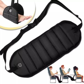 ZOKLU Foot Rest Airplane Travel Footrest - Flight Leg Hammock Hanger Sling to...