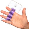 LAZY-HANDS 3-Loop Phone Grip - FITS Most - Paws Purple